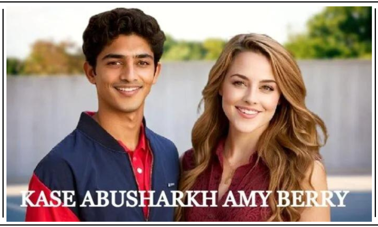 Kase Abusharkh and Amy Berry